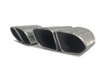Square Exhaust Tips Tailpipe for Porsche Cayenne 958 V8 V6 2015-2017