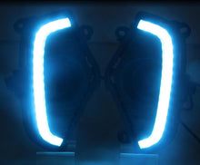 3 Colors DRL For 2019-2024 Toyota RAV4 Front LED Fog Lamp Daytime Running Lights
