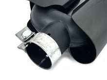 Black/Chrome Exhaust Tips for 2014-2018 Porsche Macan Base 2.0L et87