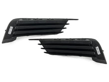 Pair Left+Right Front Lower Side Fog Light Grilles For Audi A3 / S3 2013-2016