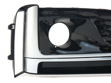 Black+Chrome Fog Light Grille Bezels For Audi A5 S-Line S5 2018 2019