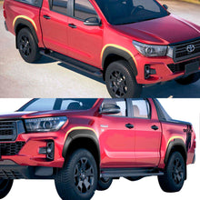 Slim Fender Flares Guard for Toyota Hilux 2015-2025 SR SR5 Rugged X Wheel Arches