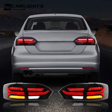 Pair Smoked LED Tail Lights Rear Lamps For 2011-2014 Volkswagen Jetta Mk6