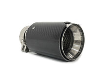 1 Piece Carbon fiber Exhaust Tips 65mm Inlet Muffler Pipes for BMW with M-Sport Package