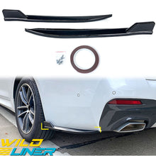 For 2017-2022 BMW 5 Series G30 M-Sport Bumper Rear Splitters Side Canards Aero Kits