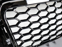 Gloss Black RS3 Style Honeycomb Grille for Audi A3 8P 2009–2013