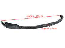 Carbon Fiber Look Front Bumper Lip for BMW M3 G80 M4 G82 2021-2023