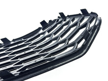 Pair Front Bumper Honeycomb Fog Light Grilles Audi RS6 2014-2018
