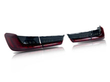 Smoked/Red LED Sequential Tail Lights For BMW 3 Series G20 M3 G80 2019-2022