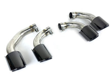 4pcs Black Exhaust Tips for Porsche 92A Cayenne S 2019-2024