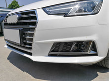 Left+Right Fog Light Covers w/ ACC Caps For Audi A4 B9 Non-S-Line 2017-2019