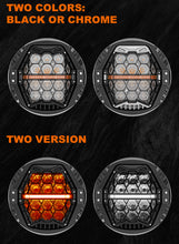 7 Inch LED Motorcycle Headlight Head Lamp w/ DRL Hi/Low Beam for Harley Street Glide 2006-2022