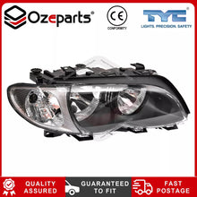 RH Right Head Light (Non Xenon) + Corner Lamp Silver For BMW 3 Series E46 Sedan/Wagon 2001-2005