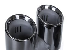 For 2013-2015 Porsche 911 Carrera 991.1 Sport Exhaust Tips Tailpipe Black/Chrome