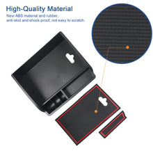 Car Center Console Armrest Storage Box Tray For 2015-2025 Toyota Fortuner
