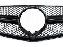 Black Front Mesh Grill for Mercedes C207/A207 Coupe 2014-2017