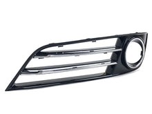 Left+Right Front Bumper Fog Light Grilles For Audi A8 D4 2011-2014