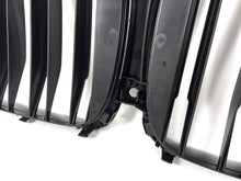 For 2024 2025+ BMW X5 G05 LCI Gloss Black M-Style Front Kidney Grille Dual Slats