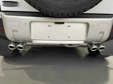 Stainless Chrome Muffler Tips Fit Land Rover Defender L663 90/110 P300 P400 Petrol