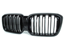 Gloss Black Front Kidney Grille for BMW X3 G01 X4 G02 w/o Camera 2022-2023 fg258
