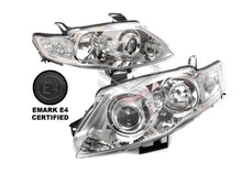 Pair LH+RH Head Light Projector Chrome For Ford Falcon FG G6E 2011-2014 Headlights Lamp