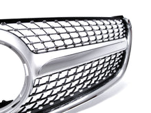For Mercedes Benz V-Class W447 2015-2018 Diamond Chrome Front Grille Grill fg133