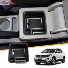 Car Center Armrest Storage Box Organizer Tray For 2020-2025 VW T-Cross