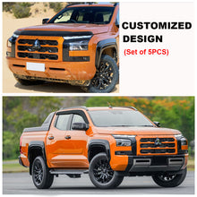 Bonnet Protector + Weather shields Set For Mitsubishi Triton MV 2024+ Dual Cab
