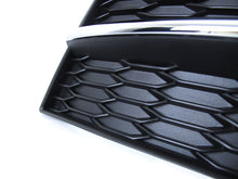 L+R Front Bumper Fog Light Grilles For Audi A7 S-Line / S7 2016-2018