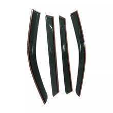 Chrome Tinted Weather Shields Weathershields Window Visor for LDV D90 2017-2023