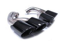 Black Exhaust Tips Sport Tailpipe (Long) for Porsche Cayenne 958.2 V6 V8 2015-2018 et105