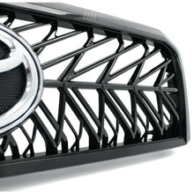 Gloss Black Front Grille for Toyota Landcruiser 76 78 79 Series 2007-2015