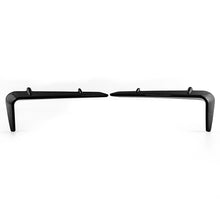 Gloss Black Front Fog Light Eyebrow Trim Cover for Land Rover Defender 110 2020-2024