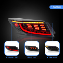 Smoked LED Tail lights For 2022-2024 Toyota 86 Subaru BRZ Rear Lamps