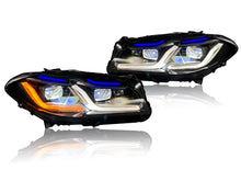 Pair LED Headlights Assembly for BMW 5 Series F10 F11 528i 535i 2010–2013 Xenon w/o AFS