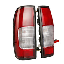 Pair Tail Lights Rear Lamp For Nissan Navara D22 D23 Ute 1997-2015 W/Bulb