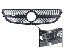 Chrome Diamond Front Bumper Grille For Mercedes V-Class W447 Pre-Facelift 2014–2019