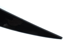 For 2005-2011 BMW 3-Series E90 Sedan Eyebrow Cover Trim Headlight Eyelids Glossy Black