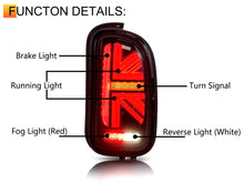 Red / Smoked Lens LED Tail Lights Assembly For MINI Cooper Clubman Rear Lamps 2007-2013