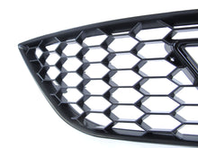 Gloss Black Fog Light Grille Covers For Audi A4 B8.5 2013-2016 Non S-Line