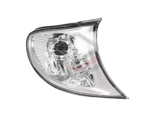 L+R Head Light Non Xenon + Corner Light Clear For BMW 3 Series E46 Sedan 2001-2005