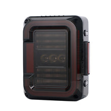 Smoked EMC LED Tail Lights Rear Reverse Lamps For Jeep Wrangler JK JKU 2007-2018