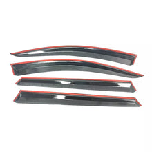 Stainless Steel Tinted Weather Shields Window Visor for Hyundai Santa Fe 19-23
