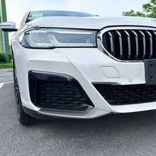 Front Bumper Canards Fins for 2017-2020 BMW G30 with Sports Package