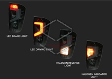Smoked LED Pair LH+RH Tail Light Lamps For Nissan Navara NP300 D23 2020-On