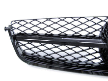Gloss Black Honeycomb Front Grill for Mercedes W204 Sedan C63 AMG 2008-2011 Pre-LCI