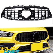 All Black Gt Front Grill for Mercedes CLA C118 CLA180 CLA200 CLA250 CLA35 2020-2023 fg142