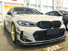For 2023+ BMW 3-Series G20 M340i Black Diamond Front Kidney Grille Grill
