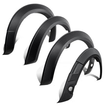 6pcs Matt Black Fender Flares Guard w/ Sensors Cutout for Ford Ranger PY NEW-GEN Wildtrak 2022-2025
