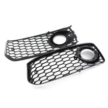 Black Fopg Light Cover Lower Grille for Audi A5 b8 S-line S5 2008-2012
